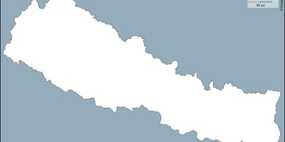 Mapa hutsik nepal