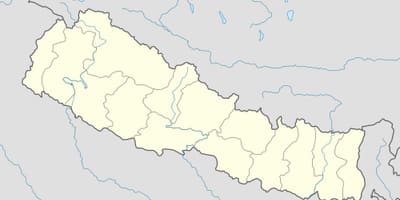 Mapa nepal bektorea